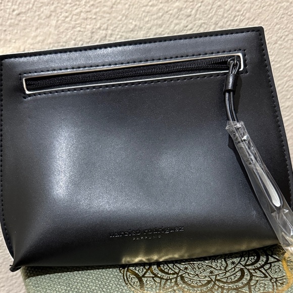 Narciso Rodriguez Handbags - Narciso Rodriguez New Black Leather Wristlet Clutch